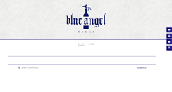 Desktop Screenshot of blueangelwines.com